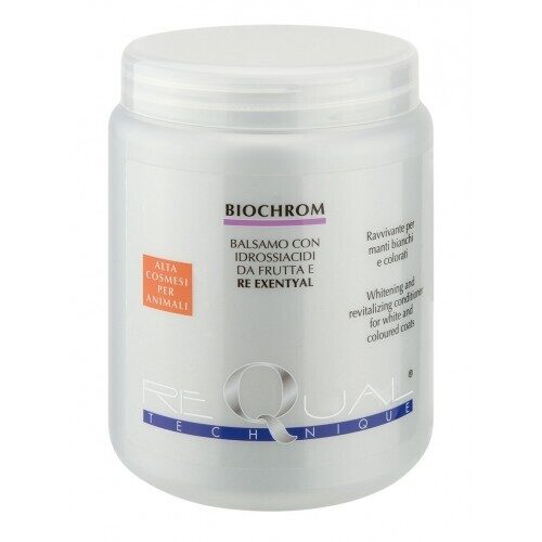 REQUAL Biochrom, 1000 ml - balta apmatojuma galējai balināšanai un krāsaino apmatojumu spilgtuma piešķiršanai